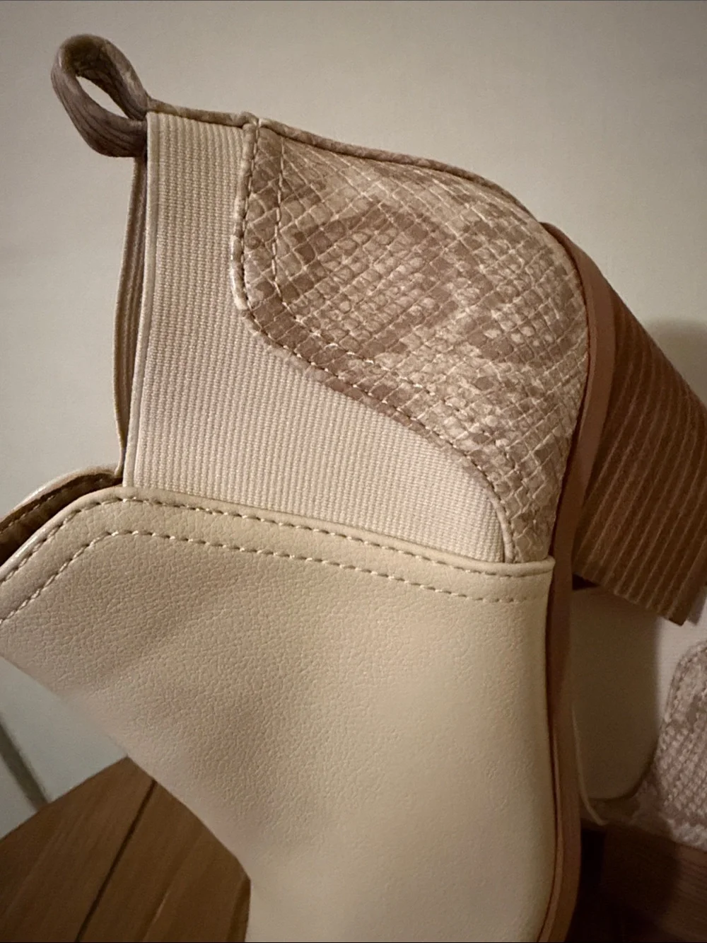 DV by Dolce Vita Cream Pointed Toe Ankle Booties